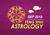 Feng Shui Astrology for September 2018