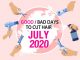 Good & Bad Days to Cut Hair for July 2020