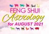Feng Shui Astrology for August 2021