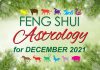 Feng Shui Astrology for December 2021