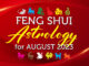 Feng Shui Astrology for August 2023