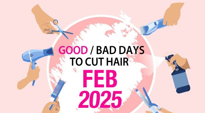 Good & Bad Days to Cut Hair for February 2025