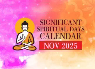 Significant Spiritual Days for November 2025