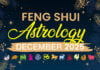 Feng Shui Astrology for December 2025