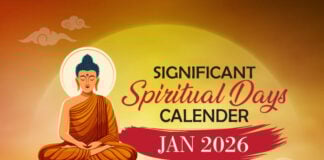 Significant Spiritual Days for January 2026