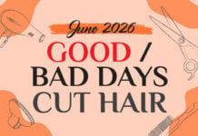 Good & Bad Days to Cut Hair for June 2026
