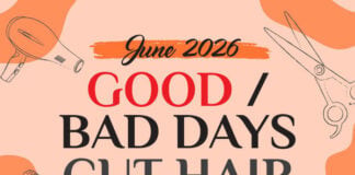 Good & Bad Days to Cut Hair for June 2026