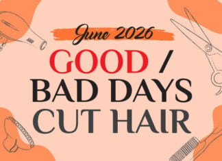 Good & Bad Days to Cut Hair for June 2026