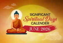 Significant Spiritual Days for June 2026