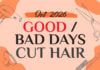 Good & Bad Days to Cut Hair for October 2026