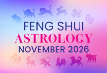 Feng Shui Astrology for November 2026